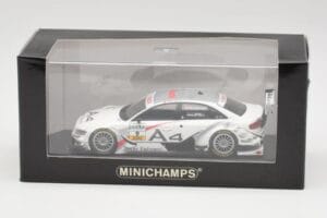Audi A4 B8 #9 T. Kristensen DTM 2008 Minichamps 1:43 400081809 Pressofusione — immagine 4 di 4