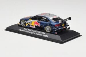 Audi A4 B8 #2 Red Bull M. Tomczyk DTM 2008 Minichamps 1:43 5020800133 Pressofusione — immagine 3 di 4