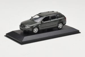 Audi A6 C5 Avant Grigio Scuro Minichamps 1:43 AUDI006 Pressofusione — immagine 2 di 4