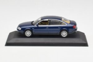 Audi A6 C5 Blu Scuro Minichamps 1:43 132093 Pressofusione
