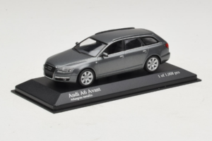 Audi A6 C6 Avant Grey Metallic Minichamps 1:43 400013011 Pressofusione — immagine 2 di 5