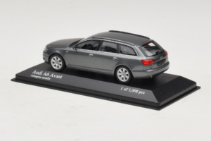 Audi A6 C6 Avant Grey Metallic Minichamps 1:43 400013011 Pressofusione — immagine 3 di 5