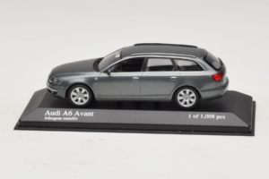 Audi A6 C6 Avant Grey Metallic Minichamps 1:43 400013011 Pressofusione