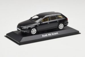 Audi A6 C6 Avant Phantom Nero Minichamps 1:43 5010406233 Pressofusione — immagine 2 di 4