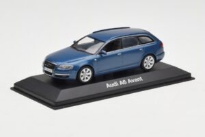 Audi A6 C6 Avant Stratos Blue Minichamps 1:43 5010406223 Pressofusione — immagine 2 di 4