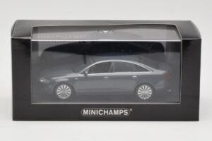 Audi A6 C6 Blu Scuro Minichamps 1:43 5010406143 Pressofusione — immagine 4 di 4