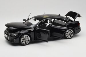 Audi A6L C8 Nero Paudi Model 1:18 42499 Pressofusione — immagine 2 di 8