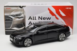 Audi A6L C8 Nero Paudi Model 1:18 42499 Pressofusione — immagine 8 di 8