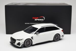 Audi ABT RS6-R C8 Avant Bianco TopSpeed 1:18 TS0502 Pressofusione — immagine 6 di 6