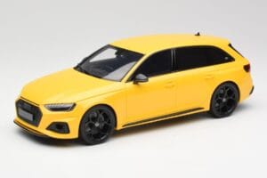 Audi RS4 B9 Avant 25° Anniversario Vegas Giallo GT Spirit 1:18 GT935 Resina
