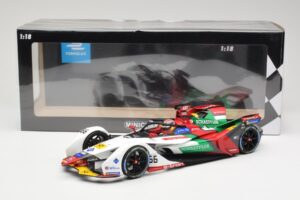 Audi e-tron FE05 Audi Sport ABT Schaeffler #66 D. Abt Formula E Season 5 2019 Minichamps 1:18 114180066 Pressofusione — immagine 6 di 6
