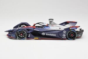Audi e-tron FE05 Envision Virgin Racing #2 S. Bird Formula E Season 5 2019 Minichamps 1:18 114180002 Pressofusione — immagine 3 di 6