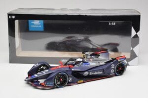 Audi e-tron FE05 Envision Virgin Racing #2 S. Bird Formula E Season 5 2019 Minichamps 1:18 114180002 Pressofusione — immagine 6 di 6