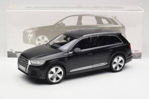 Audi Q7 4M Nero Opaco Minichamps 1:18 110014001 Pressofusione — immagine 8 di 8