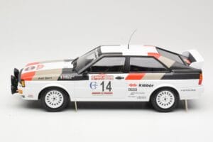 Audi Quattro #14 M. Mouton / F. Pons Winners Rally Sanremo 1981 Minichamps 1:18 155811114 Pressofusione — immagine 3 di 6