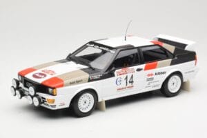 Audi Quattro #14 M. Mouton / F. Pons Winners Rally Sanremo 1981 Minichamps 1:18 155811114 Pressofusione