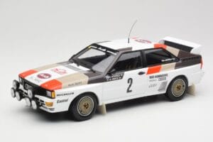 Audi Quattro A1 #2 H. Mikkola / A. Hertz Audi Sport Rally Monte Carlo 1983 Minichamps 1:18 155831102 Pressofusione