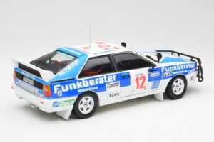 Audi Quattro A2 #12 H. Wittmann / R. Diekmann Safari Rally 1984 Sun Star 1:18 4246 Pressofusione — immagine 3 di 8