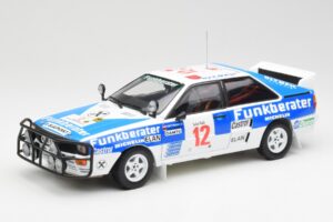 Audi Quattro A2 #12 H. Wittmann / R. Diekmann Safari Rally 1984 Sun Star 1:18 4246 Pressofusione