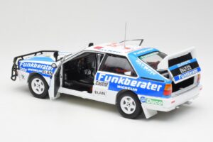 Audi Quattro A2 #12 H. Wittmann / R. Diekmann Safari Rally 1984 Sun Star 1:18 4246 Pressofusione — immagine 5 di 8
