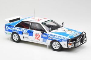 Audi Quattro A2 #12 H. Wittmann / R. Diekmann Safari Rally 1984 Sun Star 1:18 4246 Pressofusione — immagine 6 di 8