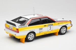 Audi Quattro A2 #3 S. Blomqvist / B. Cederberg Audi Sport Winners Sanyo Rally of New Zealand 1984 Minichamps 1:18 155841103 P — immagine 2 di 6