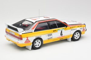 Audi Quattro A2 #4 W. Rohrl / C. Geistdorfer Rally de Portugal 1984 Sun Star 1:18 4224 Pressofusione — immagine 3 di 8