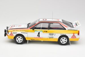 Audi Quattro A2 #4 W. Rohrl / C. Geistdorfer Rally de Portugal 1984 Sun Star 1:18 4224 Pressofusione — immagine 4 di 8
