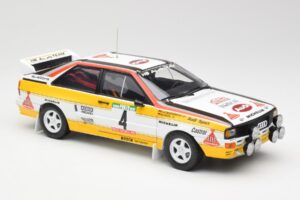 Audi Quattro A2 #4 W. Rohrl / C. Geistdorfer Rally de Portugal 1984 Sun Star 1:18 4224 Pressofusione — immagine 6 di 8