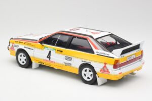 Audi Quattro A2 #4 W. Rohrl / C. Geistdorfer Rally de Portugal 1984 Sun Star 1:18 4224 Pressofusione — immagine 7 di 8