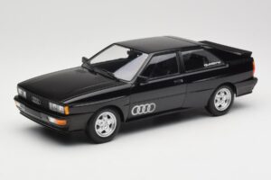 Audi Quattro Nero Metallizzato Minichamps 1:18 155016121 Pressofusione
