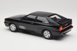 Audi Quattro Nero Metallizzato Minichamps 1:18 155016121 Pressofusione — immagine 5 di 6