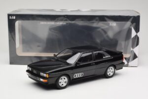 Audi Quattro Nero Metallizzato Minichamps 1:18 155016121 Pressofusione — immagine 6 di 6