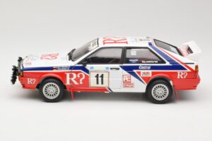Audi Quattro #11 F. Wittmann / J. Pattermann Rally Acropolis 1986 Sun Star 1:18 4191 Pressofusione — immagine 4 di 8