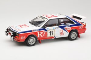 Audi Quattro #11 F. Wittmann / J. Pattermann Rally Acropolis 1986 Sun Star 1:18 4191 Pressofusione