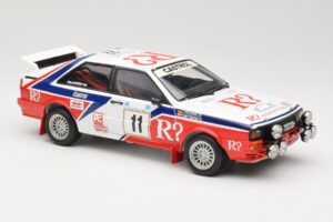 Audi Quattro #11 F. Wittmann / J. Pattermann Rally Acropolis 1986 Sun Star 1:18 4191 Pressofusione — immagine 6 di 8