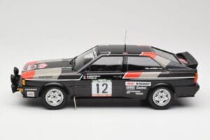 Audi Quattro #12 M. Mouton / F. Pons Audi Sport Rally de Portugal 1981 Minichamps 1:18 155811112 Pressofusione — immagine 3 di 6