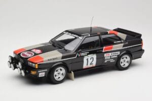 Audi Quattro #12 M. Mouton / F. Pons Audi Sport Rally de Portugal 1981 Minichamps 1:18 155811112 Pressofusione