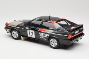 Audi Quattro #12 M. Mouton / F. Pons Audi Sport Rally de Portugal 1981 Minichamps 1:18 155811112 Pressofusione — immagine 5 di 6