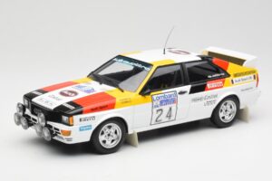 Audi Quattro #24 M. Demuth / M. Daniels Audi Sport Lombard RAC Rally 1982 Minichamps 1:18 155821124 Pressofusione
