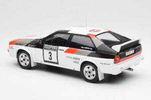 Audi Quattro #3 H. Mikkola / A. Hertz Rally Finland 1982 IXO 1:18 18RMC094A Pressofusione — immagine 5 di 6