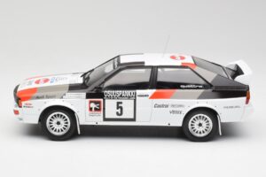 Audi Quattro #5 H. Mikkola / A. Hertz 1000 Lakes Rally 1982 IXO 1:18 18RMC094B Pressofusione — immagine 3 di 6