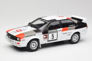 Audi Quattro #5 H. Mikkola / A. Hertz 1000 Lakes Rally 1982 IXO 1:18 18RMC094B Pressofusione