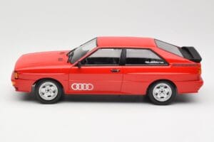 Audi Quattro Rosso Minichamps 1:18 155016124 Pressofusione — immagine 3 di 6