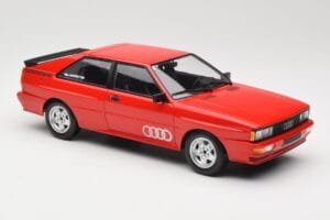 Audi Quattro Rosso Minichamps 1:18 155016124 Pressofusione — immagine 4 di 6