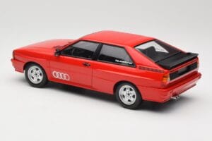 Audi Quattro Rosso Minichamps 1:18 155016124 Pressofusione — immagine 5 di 6