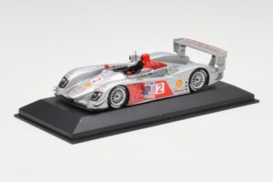 Audi R10 TDI #2 R. Capello / A. McNish Minichamps 1:43 AUDI002 Pressofusione — immagine 2 di 4