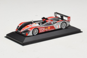 Audi R10 TDI LMP1 #3 L. Luhr / A. Premat 2008 Minichamps 1:43 400089803 Pressofusione — immagine 2 di 4