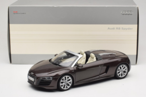 Audi R8 5.2 Spyder Teak Brown Kyosho 1:18 5010918525 Pressofusione — immagine 8 di 8