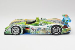 Audi R8 LMP Crocodile 2001 Maisto 1:18 35899 Pressofusione — immagine 3 di 6